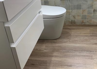 PVC en cuarto de baño