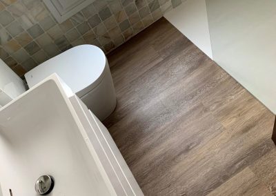 PVC en cuarto de baño