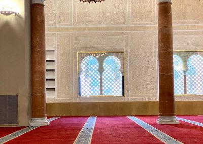 Moqueta en rollo para la Mezquita de Málaga